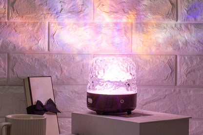 16 Color Changing Waterproof Bluetooth Speaker Lamp - Brown