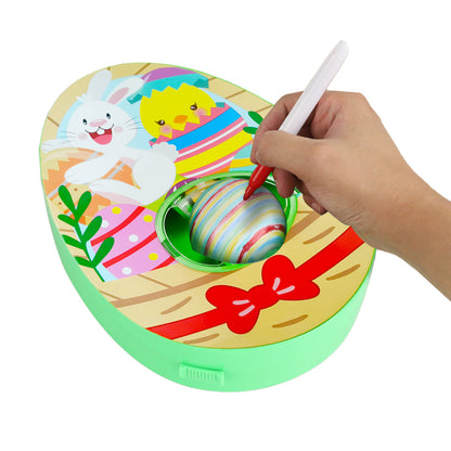 Easter Egg Decorator Kit Egg Decorating Spinner for Kids Easter Egg Painting Style 4
