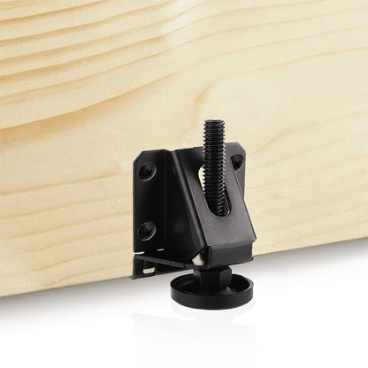 4Pcs Heavy Duty Leg Leveler for Furniture Adjustable Leveling Feet for Cabinet Table Black