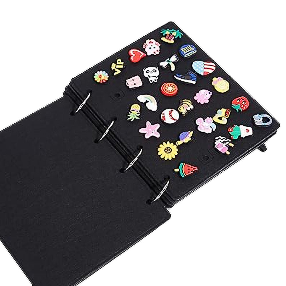 Shoe Charms Organizer Charms Display Holder Black