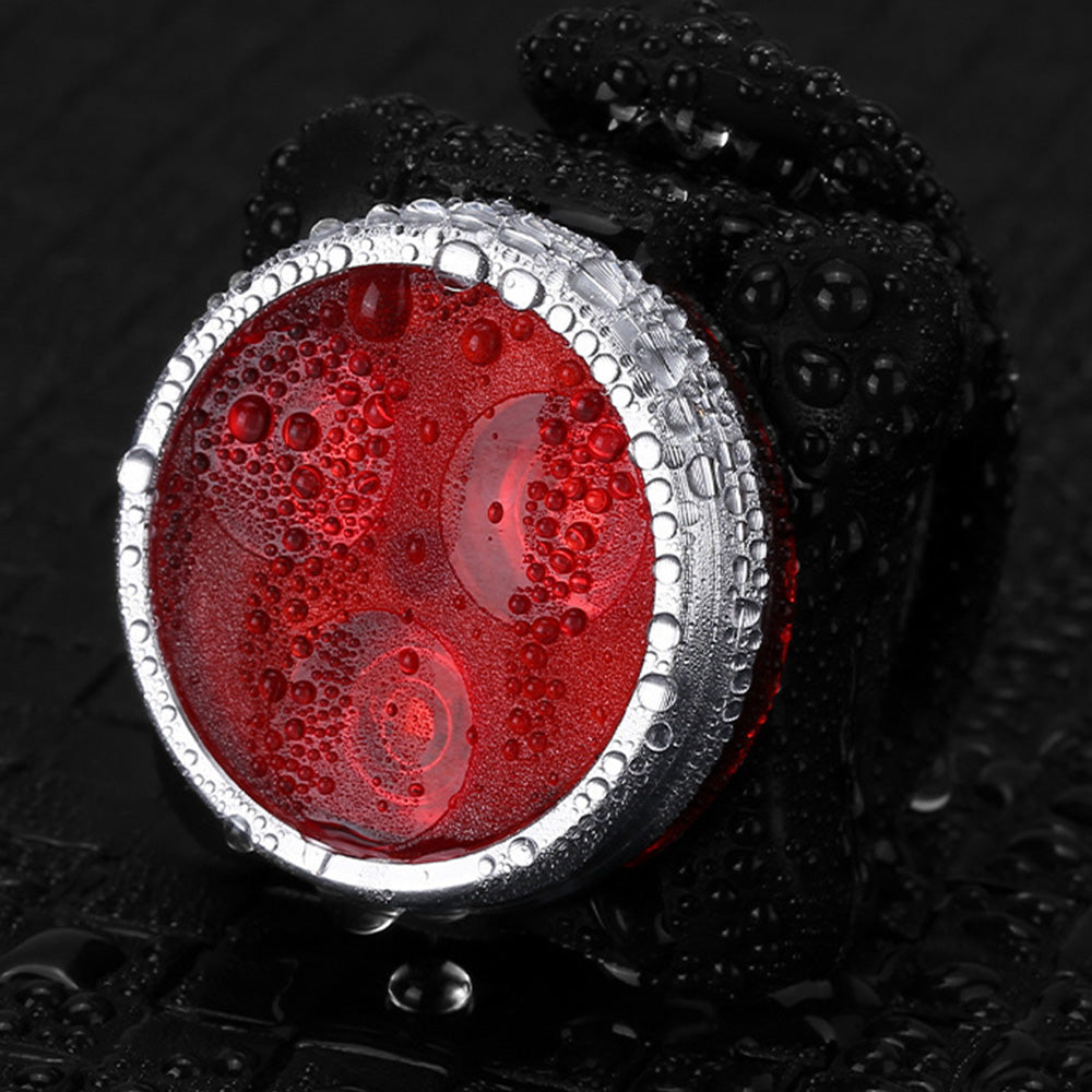 2Pcs Bike Lights Set USB Rechargeable Front Headlight and Rear Taillight