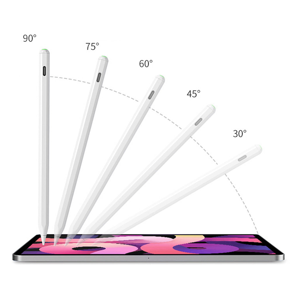 Stylus Pen for iPad 2018 to 2025 with Magnetic Charging Tilt Sensitivity Palm Rejection