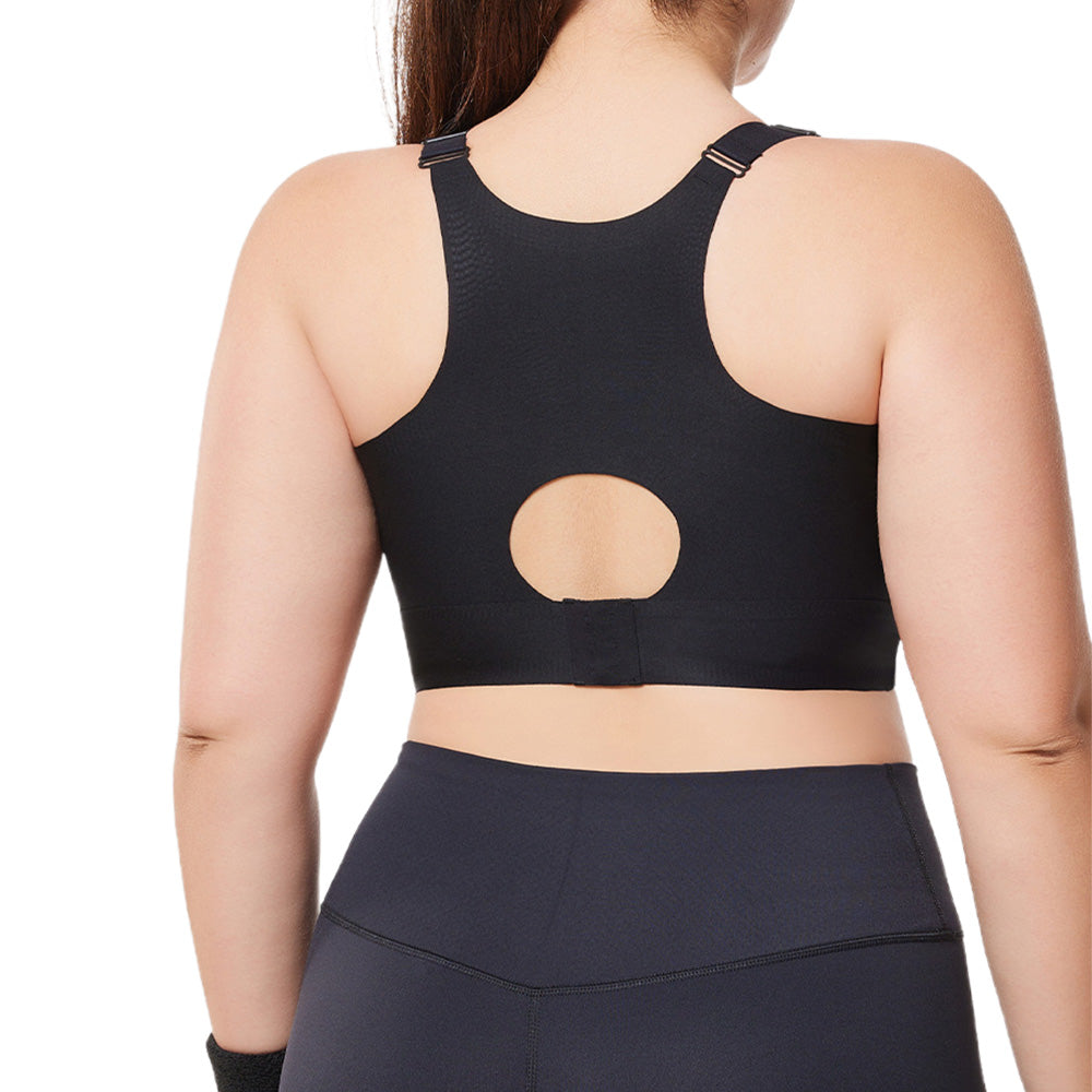 Seamless Bra for Women Adjustable Wirefree Bra-Black