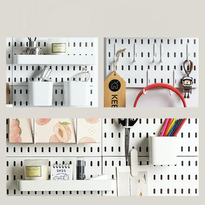 4Pcs Pegboard Combination Kit Pegboards and Accessories Modular Hanging for Organizer