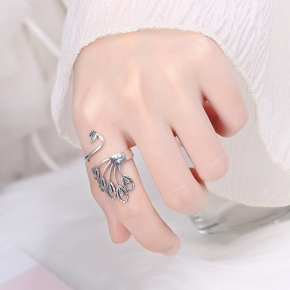 2Pcs Adjustable Ring Knitting Loop Knitting Sewing Accessories Style 1