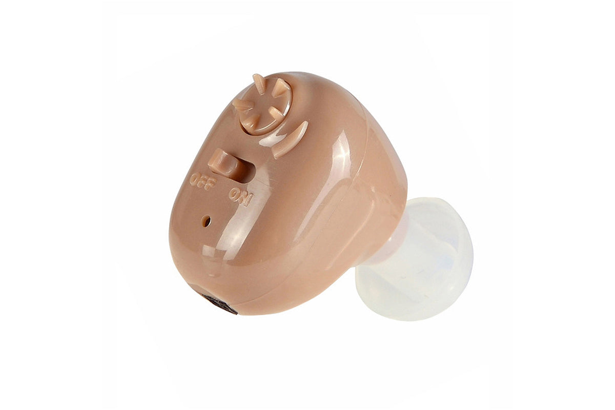 2Pcs  Mini Digital Rechargeable Hearing Aids In Ear Enhancer Sound Voice Amplifier