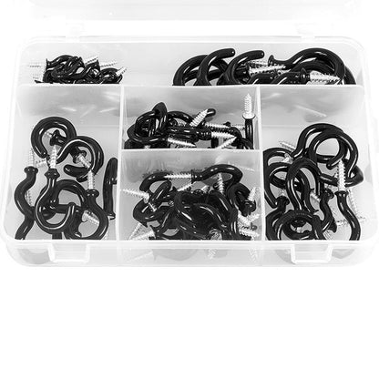 90 PCS Ceiling Hooks -White