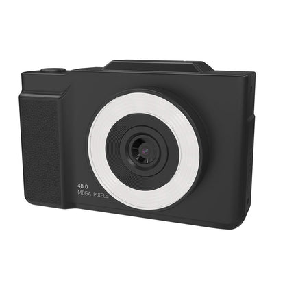 16X Zoom Digital Camera 180 Degree Flip Screen Autofocus Video Camera with 32G Memory Card Black