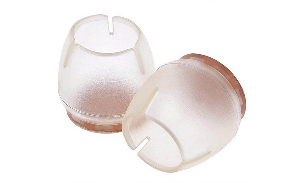 32Pcs Silicone Round Chair Table Leg Caps 25 to 29MM Protection