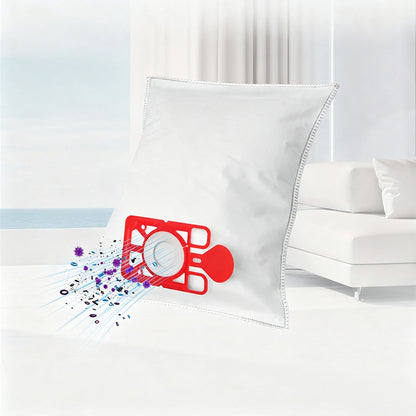 10 Piece Vacuum Dust Bags for Numatic Henry Hetty Harry HVR200 - Red