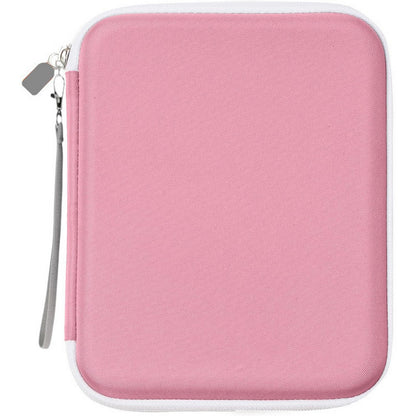 Card Case for Yoto Cards 80 Pockets Folder with Zipper for Yoto Player and Mini-Pink