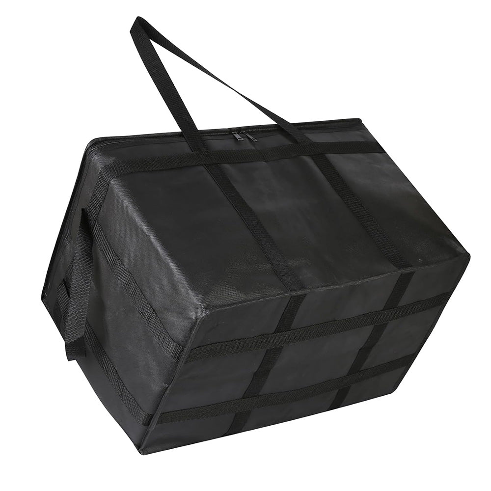 Insulated Bags Food Delivery Pizza Delivery Bags for Grocery Shopping Catering-Black