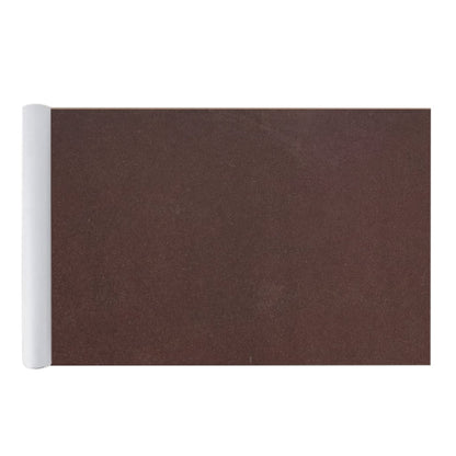 Self-Adhesive Faux Suede Repair Patch for Car Interior Door Panels Center Console-Brown