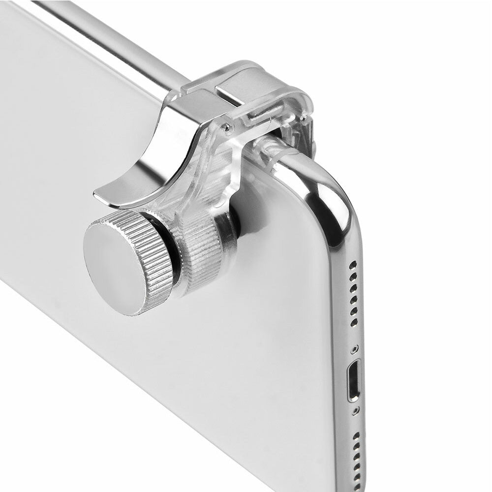 2PCS Smart Phone Game Trigger Shooter Gamepad Joysticks  Mental Button For PUGB Controller