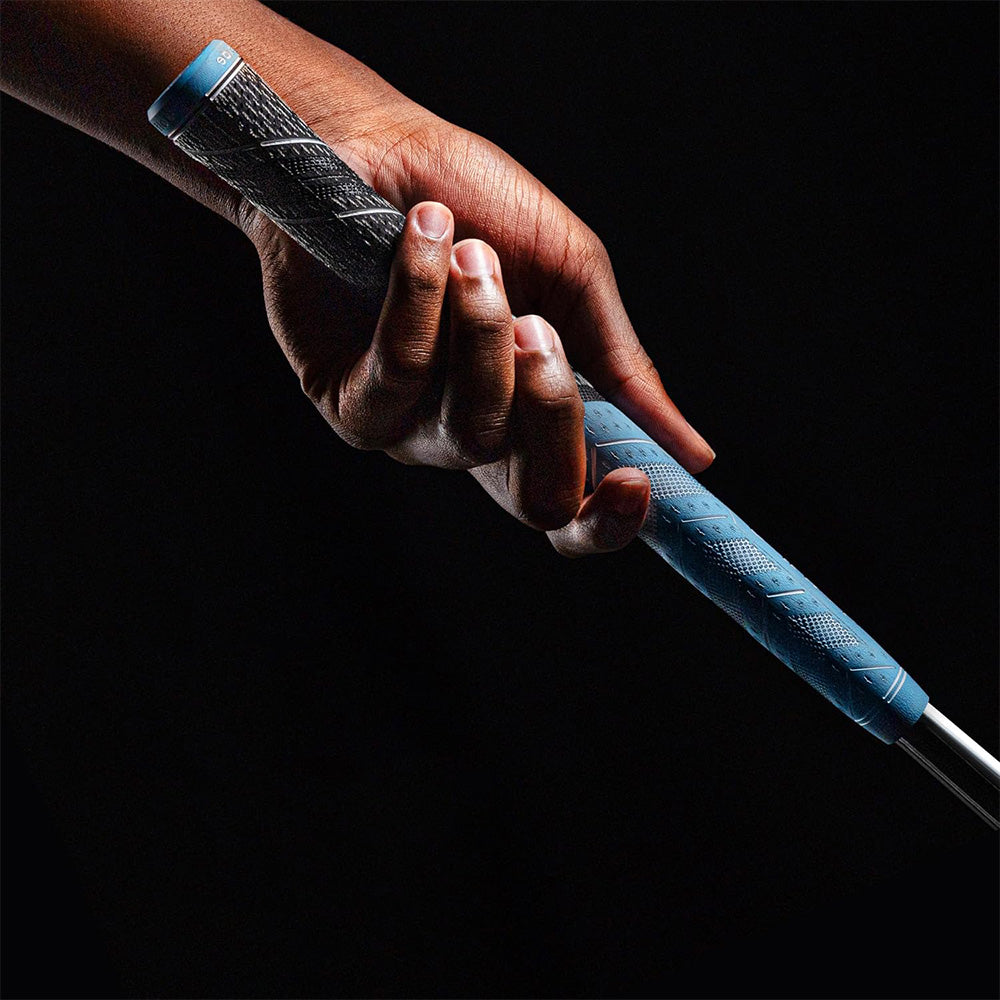 Golf Club Grip Swing Trainer All-Weather Hybrid Practice Grip Blue