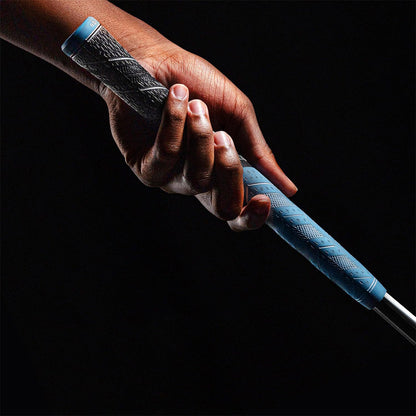 Golf Club Grip Swing Trainer All-Weather Hybrid Practice Grip Blue