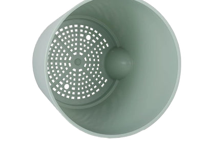 6Pcs Plastic Plant Flower Pots Self Watering Planters Sets-Green