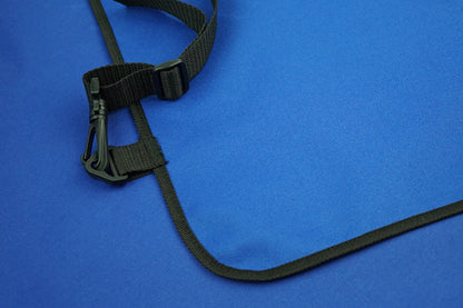 2Pcs Nonslip Waterproof Durable Car Universal Fit Interior Backseat Dog Seat Covers-Blue