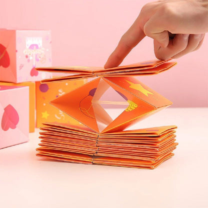 Surprise Gift Box Pop Up Boxes Folding Bouncing Creativity Folding Bouncing Jump Box Birthday Style 2