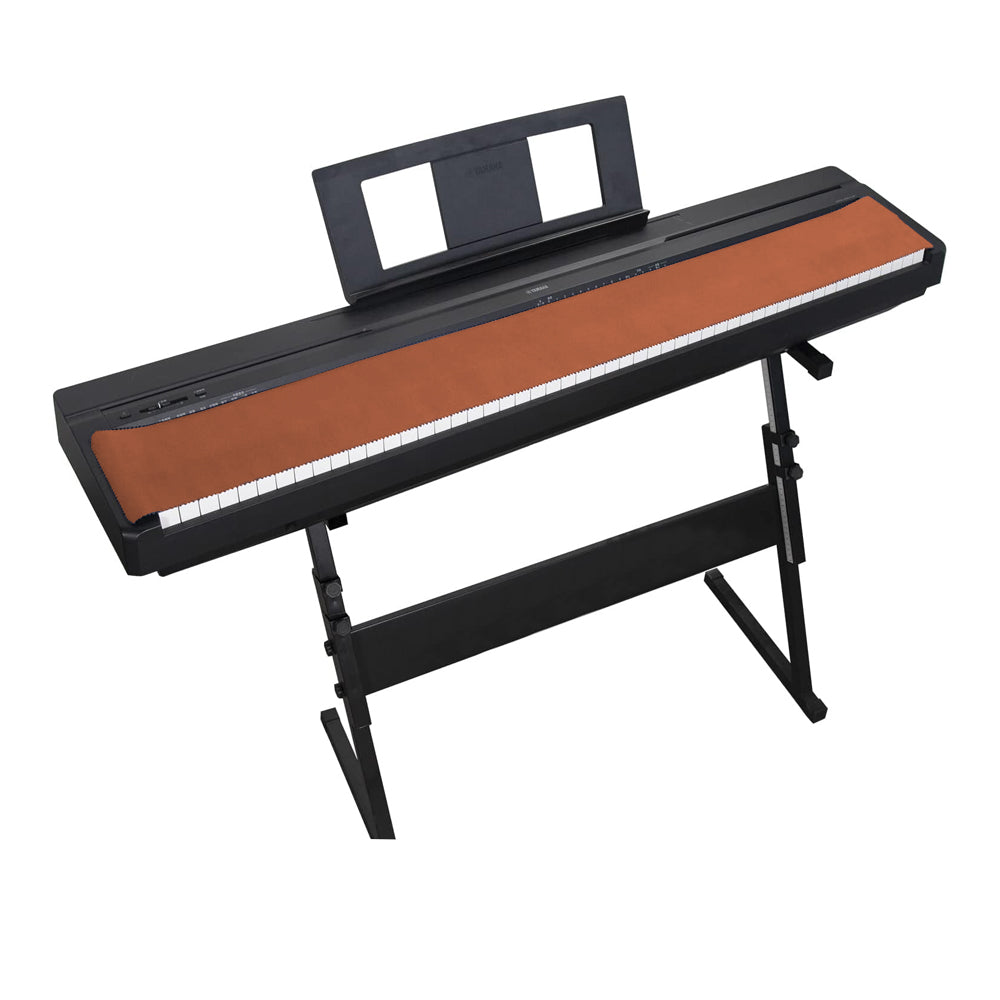 For 88 Keys Piano Keyboard Cover Electronic Keyboard Anti-Dust Cover Orange