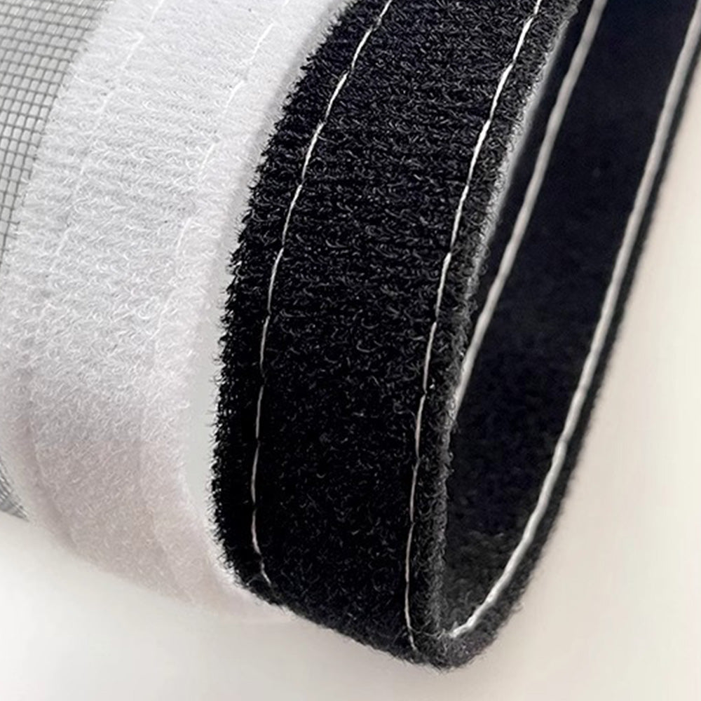 Zippered Pet Mesh Door Barrier for Cats Small Dogs - Gray U Opening