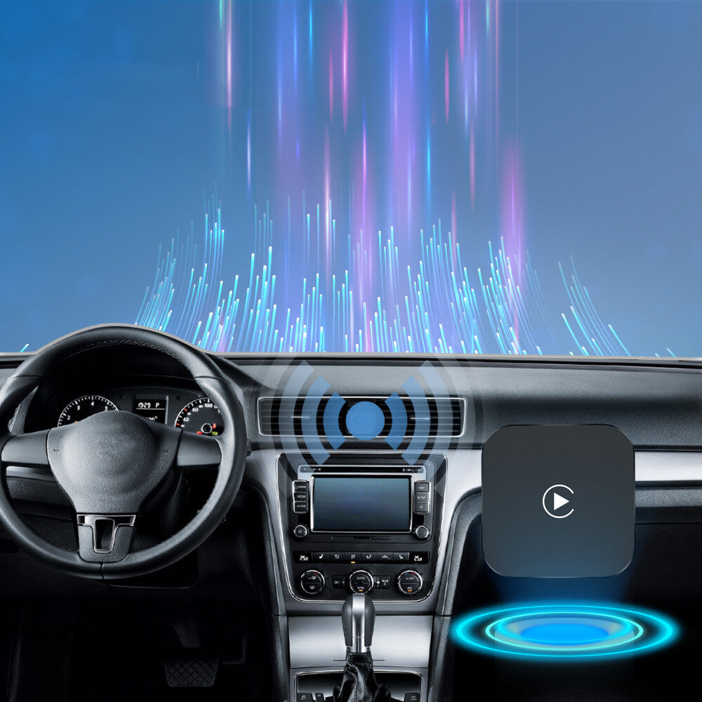 Wireless CarPlay Adapter for Apple CarPlay Type-C USB-A Adapter Dongle