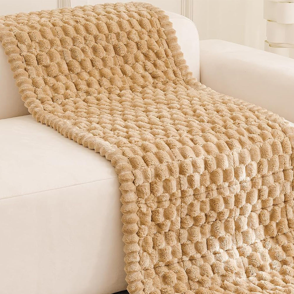 Soft Wear Resistant Couch Cover-Brown