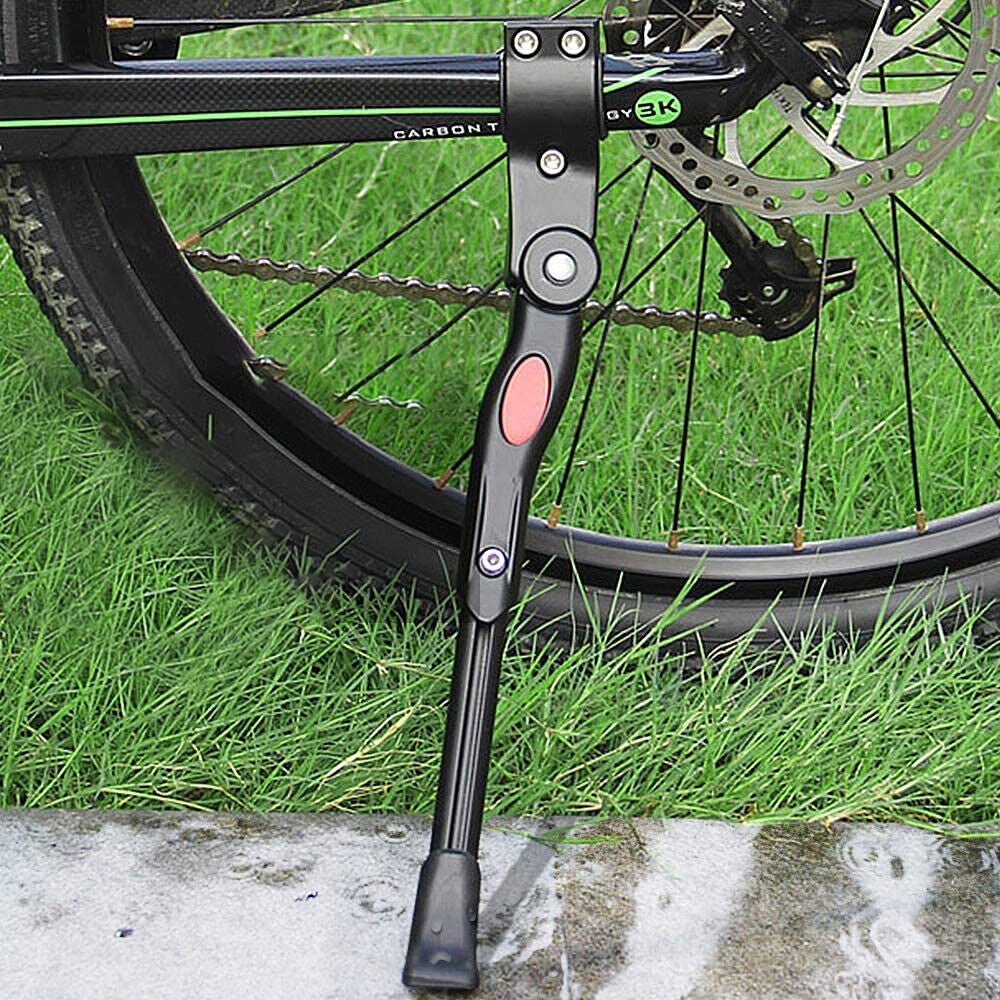 Bike Kickstand Bicycle Side Kick Stand for Mountain Bike Black