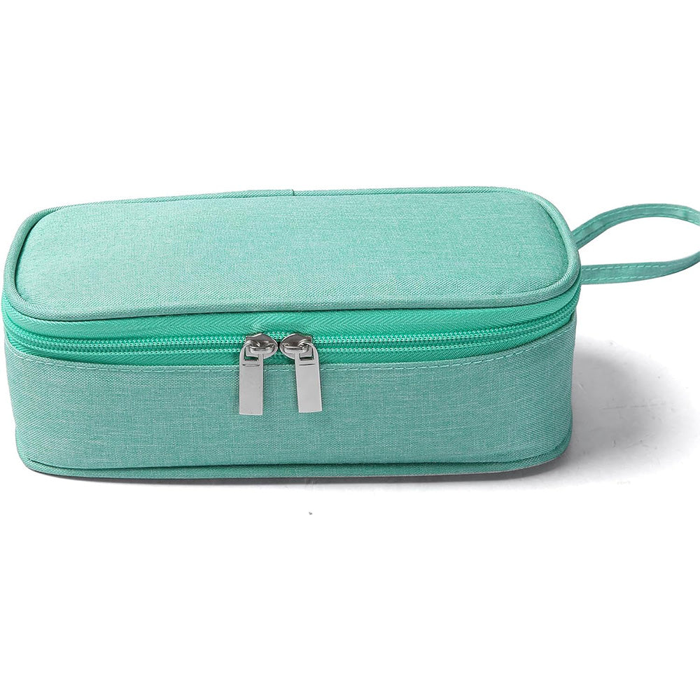 Insulated Insulin Cooling Bag ââ‚?Multi-Layer Medical Travel Cooler Emerald