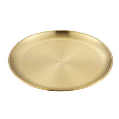 4Piece Stainless Steel Pet Bowls -Gold