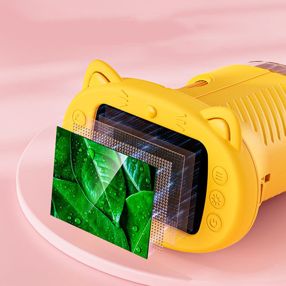 1000X Handheld Microscope 1080P Mini Pocket Digital Microscopes-Yellow