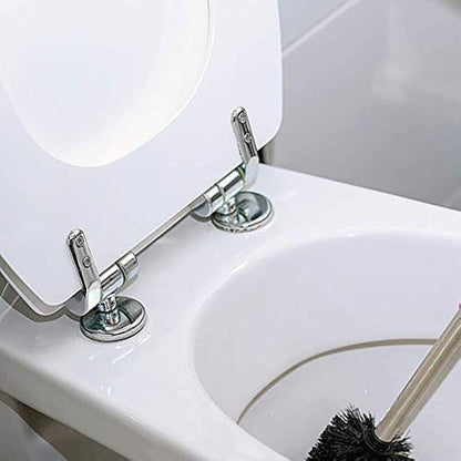 Toilet Seat Universal Hinges Replacement Kit  Fit with Toilet Lid Hinge Replacement Fittings