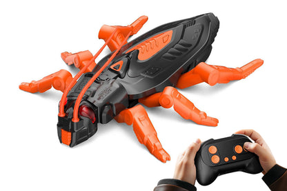 Rechargeable Wall Climbing Gecko RC Car Toy Orange
