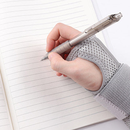 Pair of Adjustable Tunnel Wrist Brace Night Support Hand Brace with Splints Gray