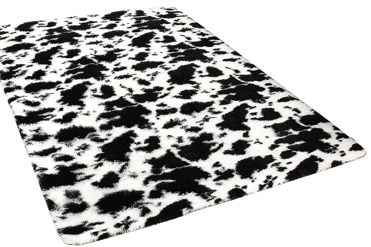 Plush Area Rug Soft Fluffy Carpet - White