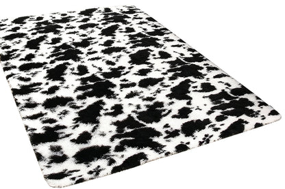 Plush Area Rug Soft Fluffy Carpet - White