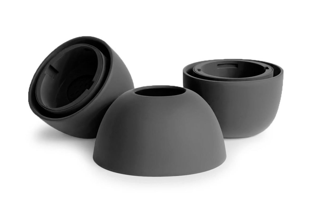 12 Piece Silicone Ear Tips for Samsung Galaxy Buds3 Pro - Grey