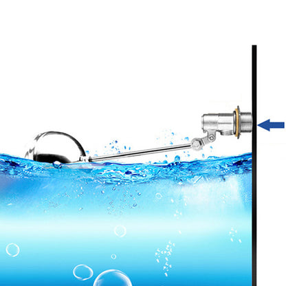 2Pcs 304 Stainless Steel Automatic Water Level Float Valves-DN15