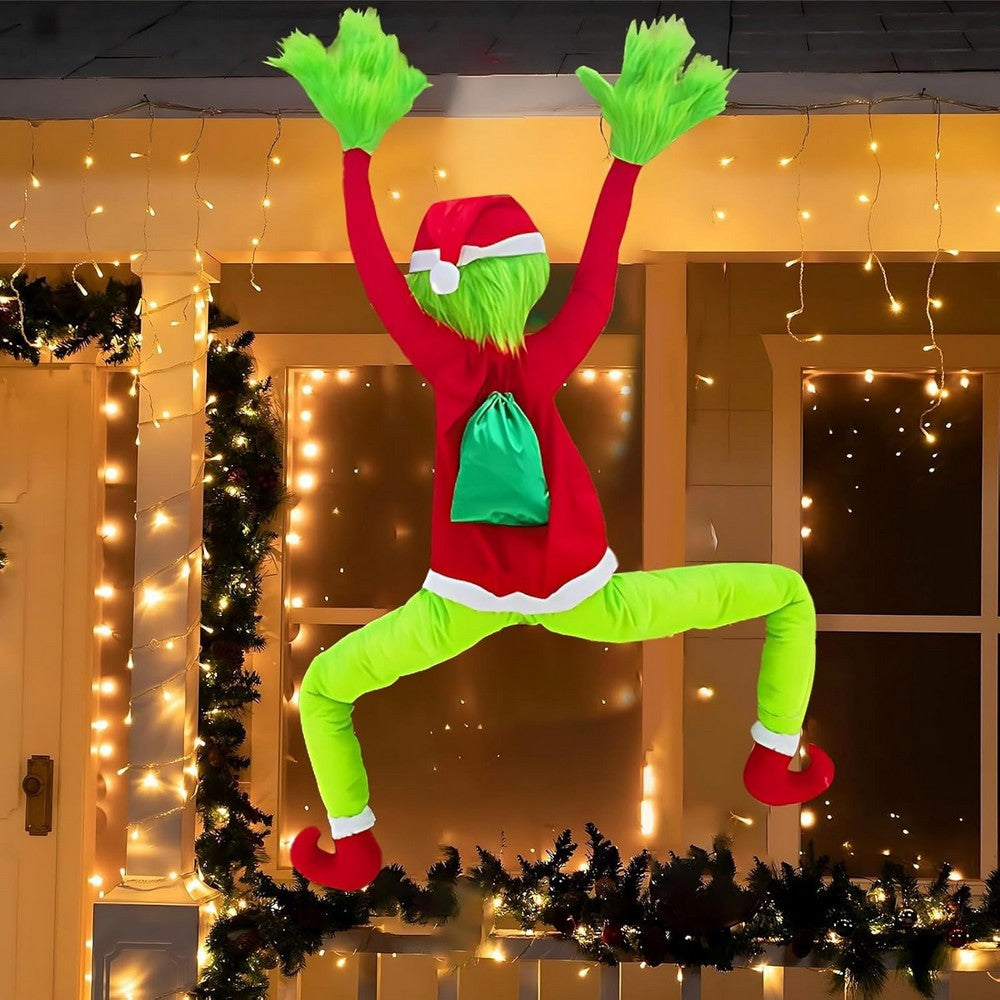 Door Hanging Ornaments Christmas Tree Topper Decorations Xmas Party Gift -Style 2