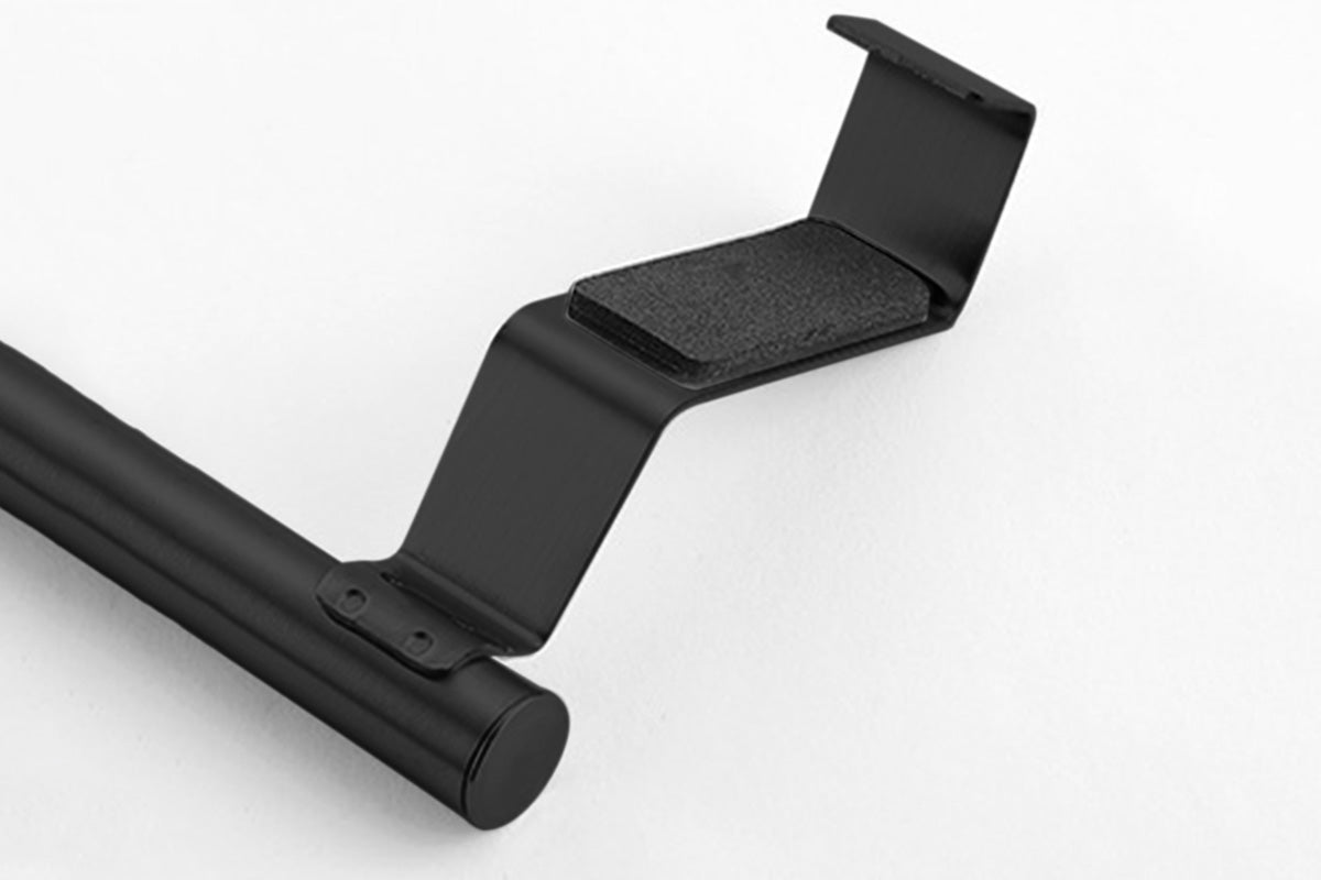 Stainless Steel Cabinet Door Towel Holder-Black
