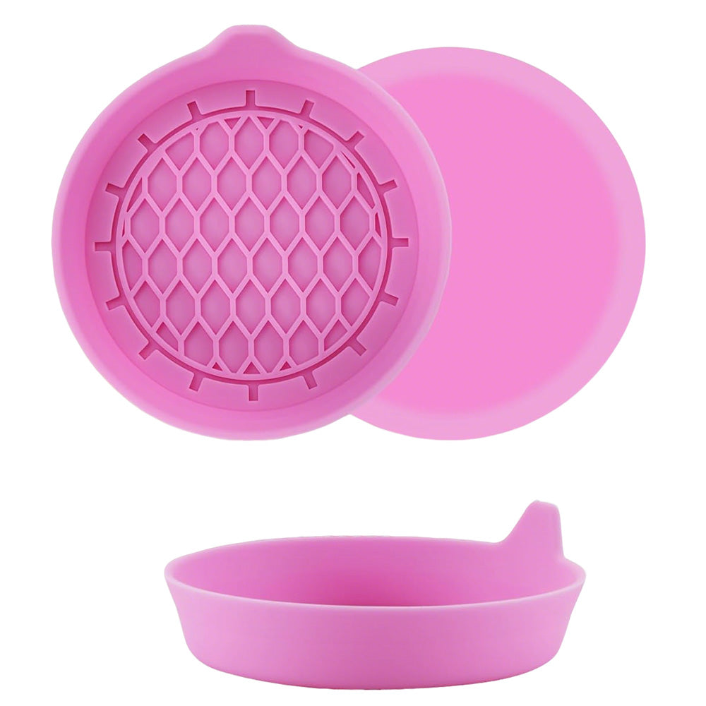 4PCS Universal Car Auto Cup Holder Anti Slip Insert Coaster Car Accessories-Pink