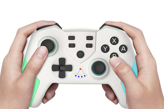 Wireless Switch Controller With NFC Home Wake-Up Axis Gyro Vibration Function-White