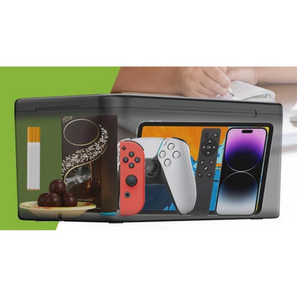 Phone Lock Box Phone Lock Box with Timer Unplug from Video Games Social Media-Black