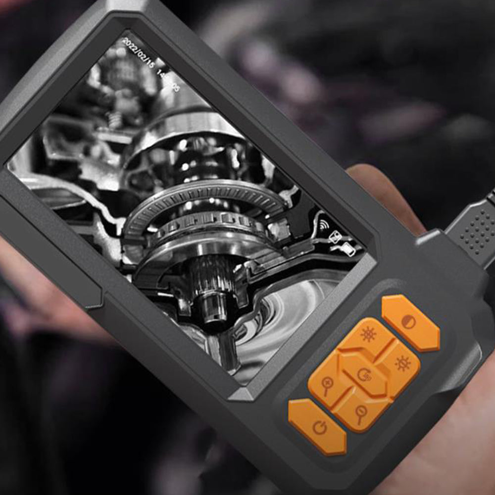 1080P 8mm Industrial Lens Endoscope 4.3Inch Screen Inspection Camera Borescope