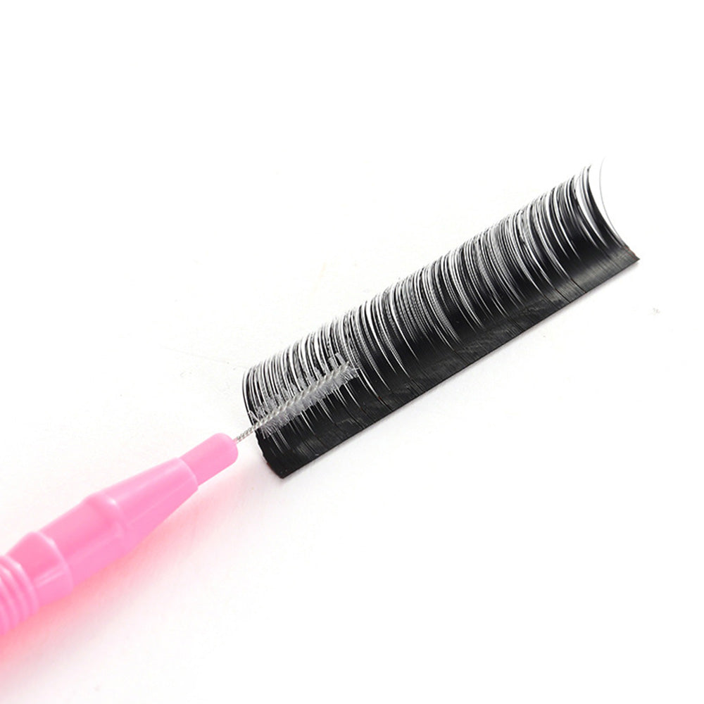 30 Piece Mini Cleaning Brushes for Braces Teeth Brows - Pink