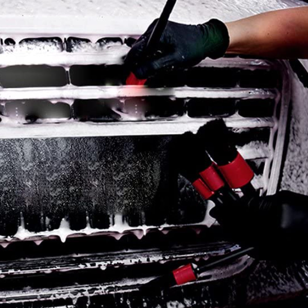 27 Pieces Car Cleaning Brushes Kit Car Detailing Supplies Household Cleaning Kit