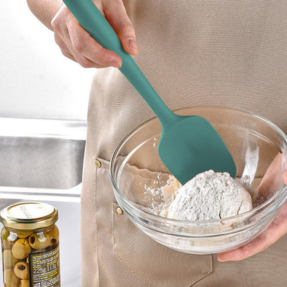9PCS Silicone Spatula Set Non stick Spoon Utensil Baking Tools With Ergonomic Grip-Turquoise