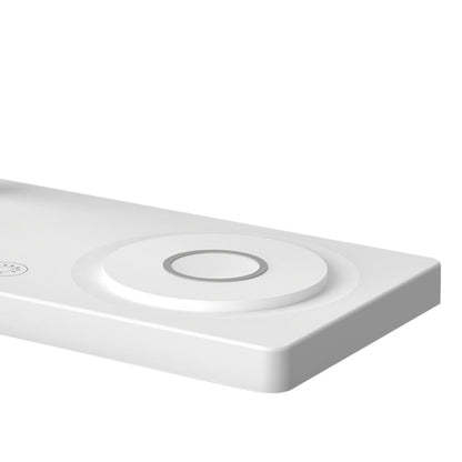 7-in-1 Wireless Charger Dock Station ¨C With Night Light and USB Output White