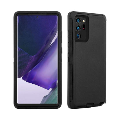 For Samsung Galaxy S23 S24 S22 Series Case Shockproof Protective Cover Black