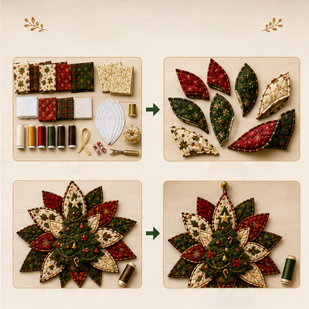DIY Christmas Door Hanging Sewing Kit Christmas Decorations - Christmas Tree